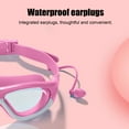 thumbnail image 4 of CxhicLuv Kids' Large-Frame Goggles, 5.5×2×1.2 Inch, Clear-Vision, Waterproof, Soft, Perfect for Beach Trips, Pools, Plastic & Adjustable Strap, Suitable for Kids Aged 6-14, Swimmers, 4 of 6