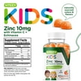 thumbnail image 4 of VITEEY Kids Zinc Gummies 10mg with Vitamin C and Echinacea, Kids Immune Support, Orange Flavor, 60 Ct, 4 of 7