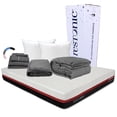 thumbnail image 1 of Colchón en caja Matrimonial Lather + Almohada Royal Twin + Protector Lux + Sábanas Royal+Edredón Homy, 1 of 8