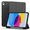 Black, variant on SZPSGC iPad (A16) Case/iPad 10th/11th Generation Case [11-Inch 2025/10.9 Inch 2022] with Pencil Holder, Trifold Stand Smart Cover with Soft TPU Back,Auto Wake/Sleep,Black