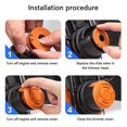 thumbnail image 5 of 4Pcs WA6531 For Worx WG150/WG151/WG163/G165 Lawn Mower Spool Cap Spare Part, 5 of 5