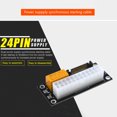 thumbnail image 2 of 1 adaptador de sincronización de fuente de alimentación Add2psu ATX de 24 pines a SATA Dual PSU (negro) Tmvgtek Componentes de Computadoras, 2 of 9