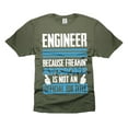 thumbnail image 4 of Mens Engineer shirt Engineer Job Title Shirt Engineer Dad Shirt Father's Day Gift Dad Birthday Gift (Medium Navy Blue), 4 of 6
