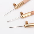 thumbnail image 3 of BUYISI Long Lasting Crochet Hook Set For Bead Embroidery Comfortable And Lightweight Beech Wood, 3 of 5