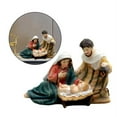 thumbnail image 3 of Holy Family Jesus Mary Joseph Religious Figurine Miniature Decoration , Mini Resin Statues Figures Desktop Ornaments - 12, 3 of 6