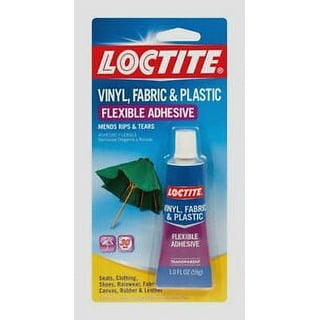Loctite Vinyl Fabric & Plastic Repair Flexible Adhesive, Pack of 1, Clear 1  fl oz Tube