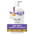 thumbnail image 2 of (2 pack) Olay Age Defying Body Wash for Women, Vitamin E, Pump, 33 fl oz, 2 of 12