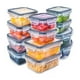 thumbnail image 1 of Contenedores Herméticos Para Almacenar Alimentos 12 Uds., 1 of 5