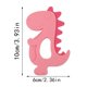 thumbnail image 3 of Chicle de silicona para bebés Le Chew Stick Juguete masticable para bebés Pequeño dinosaurio Chicle blando Chicle masticable para el crecimiento del bebé, 3 of 7