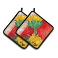 thumbnail image 1 of Carolines Treasures 6111PTHD Fleur - Paire de Porte-Pots Tournesol, 1 of 3
