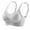 Gray, variant on Wancir Women's Plus Size Full-Coverage Wire-Free Bra - Breathable Contour Lift & Seamless Support for All-Day Anti-Bulge Comfort