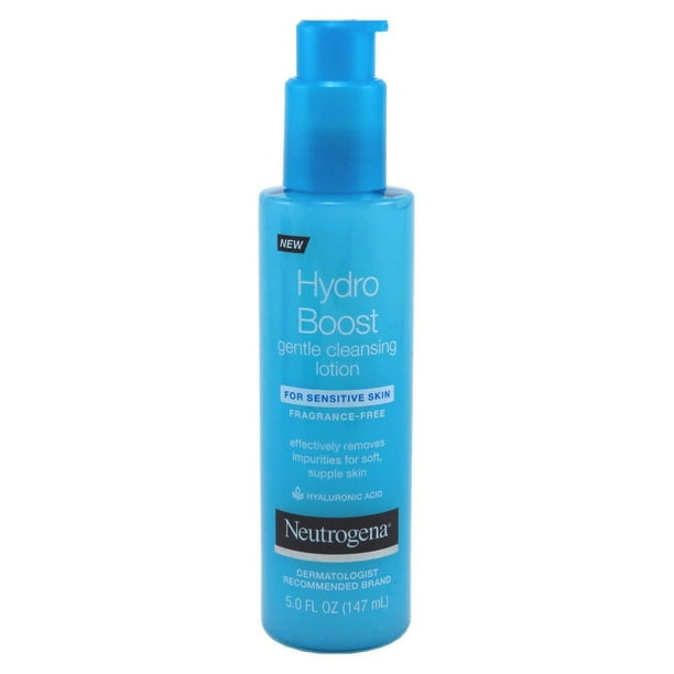 Neutrogena Hydro Boost Gentle Cleansing Lotion 5 Ounce ...