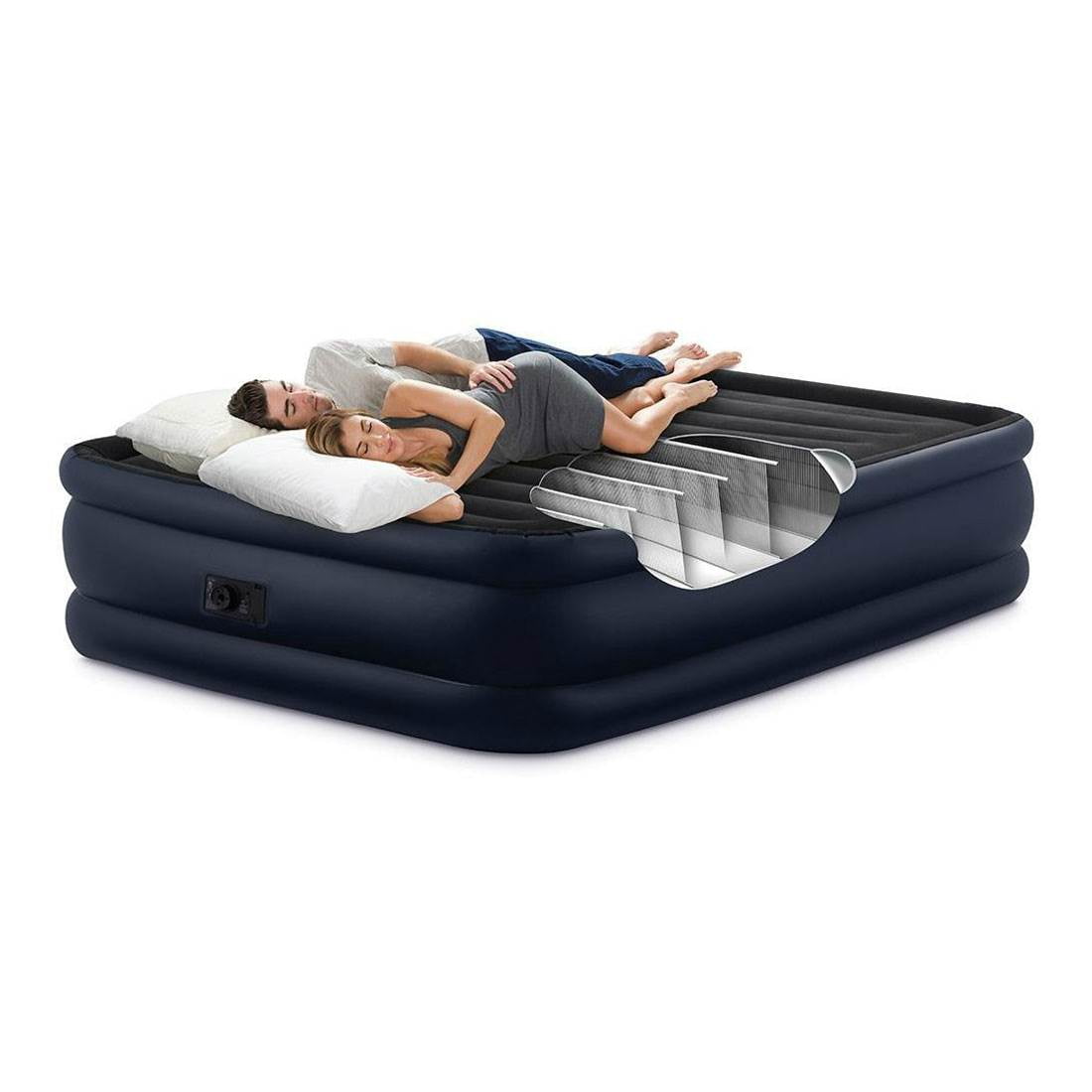 Intex 22 Raised Queen Air Mattress With Built In Pump Twin Size Air Mattress Walmart Canada