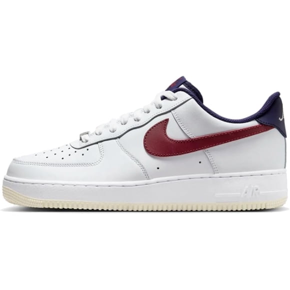 Nike Men's Air Force 1 '07 White Polar Team Red running shoes