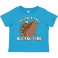 thumbnail image 3 of Inktastic Stuck to My Big Brother Boys or Girls Toddler T-Shirt, 3 of 5