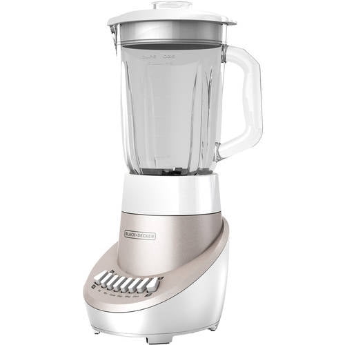 BLACK+DECKER FusionBlade Blender with 6-Cup Glass Jar, 12-Speed Settings,  Red, BL1110RG