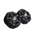 thumbnail image 4 of DYNWAVECA Roues Faciles 5.8cm pour Vélo Pliant Roues Arrière Double Rangée Remplacement pour Amateurs de Vélo Activités Extérieures Noir, 4 of 9