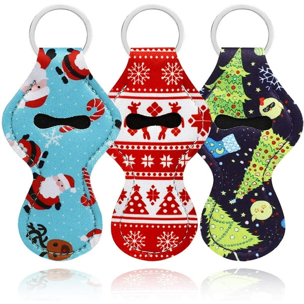 Neoprene chapstick hotsell holder keychain