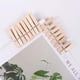 thumbnail image 4 of 100 clips para virutas de madera de color madera de 1,3 pulgadas (3,5 cm), sin cuerda., 4 of 4