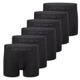 thumbnail image 1 of Camano Calzoncillos bóxer para hombre, pack de 6 - Comfort BCI Cotton, pantalones, algodón elástico Negro XL (X-Large), 1 of 3
