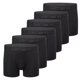 thumbnail image 1 of Camano Calzoncillos bóxer para hombre, pack de 6 - Comfort BCI Cotton, pantalones, algodón elástico Negro L (Large), 1 of 3
