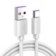 thumbnail image 1 of Cable de datos de 5 A, carga súper rápida de 6 A, adecuado para teléfonos móviles Apple, Android, Voop, Samsung, línea de carga USB, 1 of 6