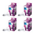 thumbnail image 1 of Philips LED Ultra Definition Flicker-Free Dimmable Eye Comfort Technology Daylight 5000K R20 Frosted Glass Light Bulb 450 Lumen 5.5W=45W E26 Base Title 20 Certified 4-Pack(576488), 1 of 5