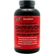 Muscle Meds Carnivor Beef Aminos, 300 CT