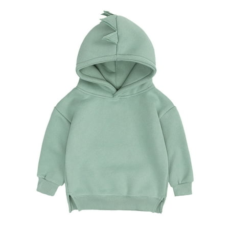 

Hunpta Toddler Sweatshirt Tops Boys Hoodie Pullover Girls Infant Solid Baby Boys Tops