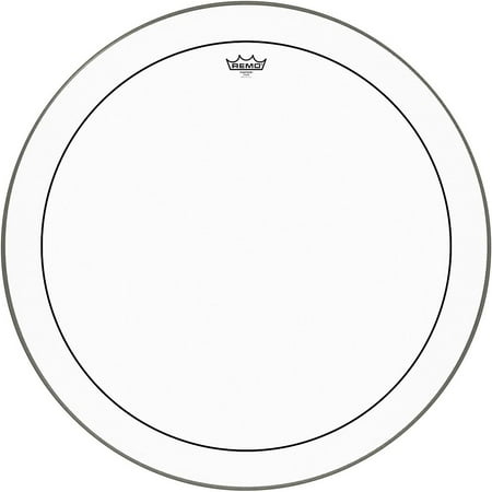 - Remo Pinstripe Clear Bass Drum Head 30 in.