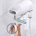 thumbnail image 3 of Dryer Rack Organizer,Bathroom Box Hanging Rack,Wall Mounted Dryer Holder Rack for Curling  Style A, 3 of 10