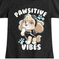 thumbnail image 3 of Paw Patrol - Pawsitive Vibes - Toddler And Youth Girls Short Sleeve Graphic T-Shirt, 3 of 6