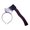 B, variant on Leeye Halloween Scissors Through Head Headband, Bloody Fake Scissors Hair Hoop Prop for Zombie Horror Cosplay Party Costume, One Size, 0.08 lb
