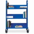 thumbnail image 5 of Lorell Single-sided Steel Book Cart, 5 of 6
