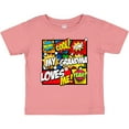 thumbnail image 3 of Inktastic My Grandma Loves Me Superhero Boys or Girls Baby T-Shirt, 3 of 5
