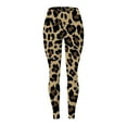 thumbnail image 4 of Leggings with Pockets Print High Waist Casual Ankle Slim-Leg Leggings, 4 of 7