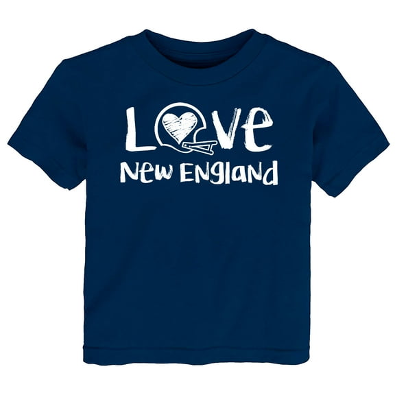 Future Tailgater Chalk Art Love Infant Toddler Youth T-Shirt for New England Fans
