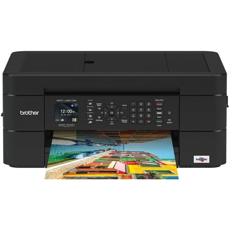 Brother MFC-J491DW Compact, Wireless Color Inkjet All-in-One (Best Wireless Inkjet Printer For Mac)