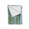 thumbnail image 2 of Willow Tree Soft Flannel Fleece Throw Blanket, Weeping Willow and Black Swan on the Lake in Spring Peaceful Scenery Theme, Cozy Plush for Indoor and Outdoor Use, 60" x 80", Multicolor, by Ambesonne, 2 of 6