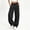 A_Black#08, variant on Women's Wide Leg Sweatpants Baggy Elastic Waist Fleece Jogging Sports Sweatpant Women Fall Winter Solid Loose Comfy High Waist Workout Gym Pant