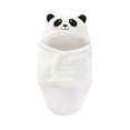 thumbnail image 1 of Manta envolvente para bebé con gorros, manta para dormir suave y cómoda para bebés, niños y niñas, traje de dormir, albornoz con capucha para niños , 62cm, 1 of 8