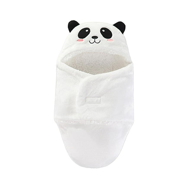 Cobija suave para bebé, albornoz con capucha para recién nacidos, diseño exclusivo, tamaño 62cm Blanco 62cm
