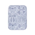 thumbnail image 3 of Epoxy Resin Model Jewelry Making Model Ornament Easy Clean Durable Flexible Soap Bow Tie 10.7x8cm, 3 of 8