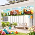 thumbnail image 2 of zhangmingg Easter Decorative Banner Heartfelt Celebration Party Sign for Home Festive Spring Holiday, 2 of 7