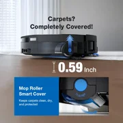 ECOVACS DEEBOT X12 OMNICYCLONE Robot Vacuum & Mop, 22,000Pa, FocusJet, Bagless Station & AIVI 3D