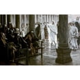 thumbnail image 3 of Tissot, James Jacques 18x13 Black Modern Framed Museum Art Print Titled - Woe Unto You Scribes and Pharisees, 3 of 5