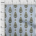 thumbnail image 1 of oneOone Polyester Lycra Fabric Leaves & Paisley Block Decor Fabric Printed BTY 56 Inch Wide, 1 of 4