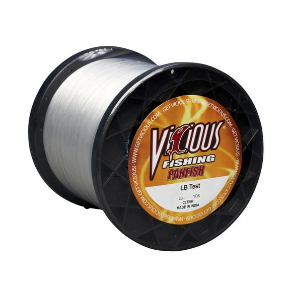 Vicious Panfish Clear Mono - 10 Lb Test