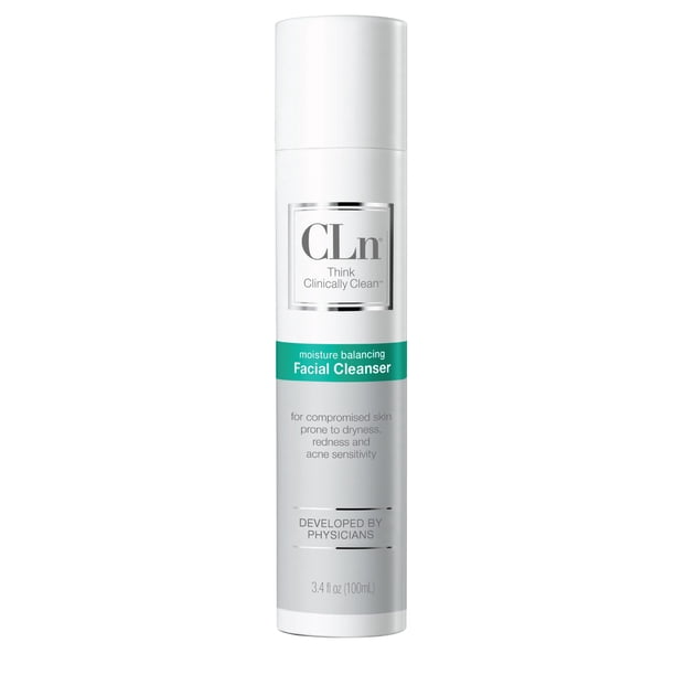 Limpiador facial ClN Hydrating con glicerina, 100 ml, sin fragancia