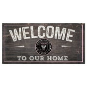 Inter Miami CF 6'' x 12'' Welcome Home Sign